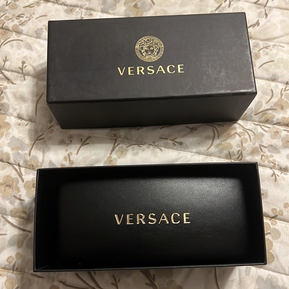 Versace women’s square sunglasses
